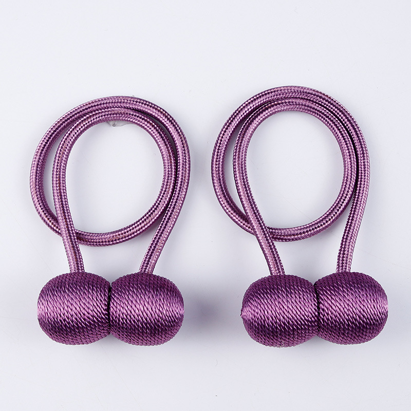 Užuolaidų juosta su magnetine sagtimi, be gręžimo ir montavimo, medžiaga: poliesterio šilkas + magnetas, modernus minimalistinis stilius