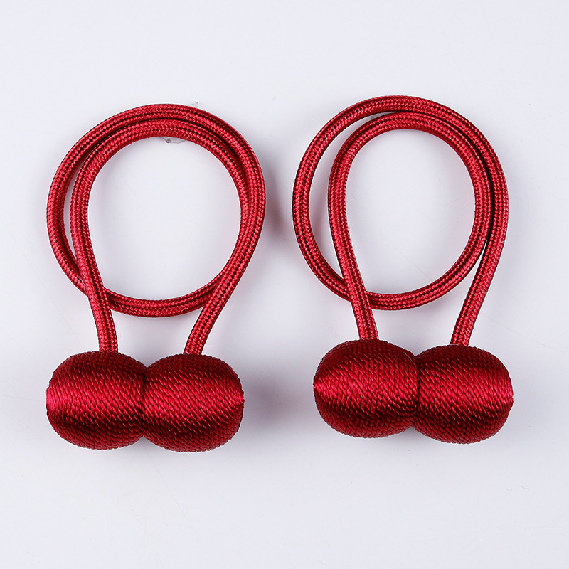 Užuolaidų juosta su magnetine sagtimi, be gręžimo ir montavimo, medžiaga: poliesterio šilkas + magnetas, modernus minimalistinis stilius