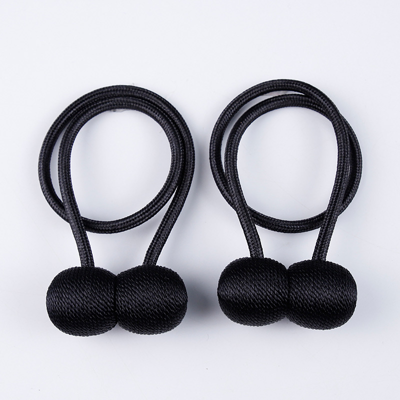 Užuolaidų juosta su magnetine sagtimi, be gręžimo ir montavimo, medžiaga: poliesterio šilkas + magnetas, modernus minimalistinis stilius