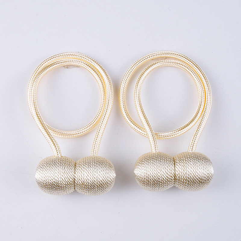 Užuolaidų juosta su magnetine sagtimi, be gręžimo ir montavimo, medžiaga: poliesterio šilkas + magnetas, modernus minimalistinis stilius