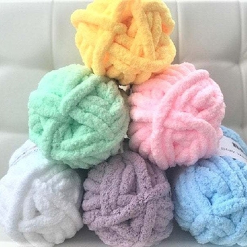 Käsitsi kootud pleedi lõng, Nordic Ins stiilis, polüester, 1000–1499 g, ühekordne värv, kevad–sügis