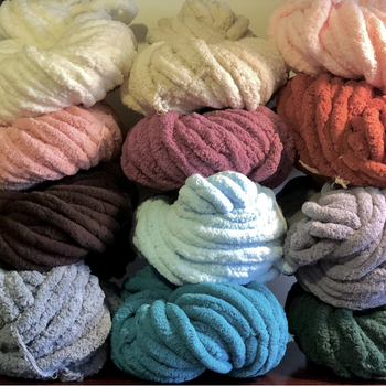 Käsitsi kootud pleedi lõng, Nordic Ins stiilis, polüester, 1000–1499 g, ühekordne värv, kevad–sügis