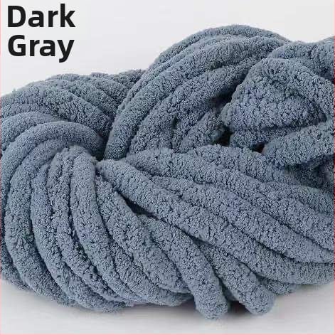 Käsitsi kootud pleedi lõng, Nordic Ins stiilis, polüester, 1000–1499 g, ühekordne värv, kevad–sügis