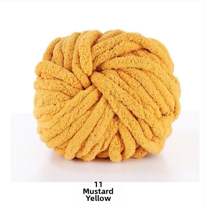 Käsitsi kootud pleedi lõng, Nordic Ins stiilis, polüester, 1000–1499 g, ühekordne värv, kevad–sügis