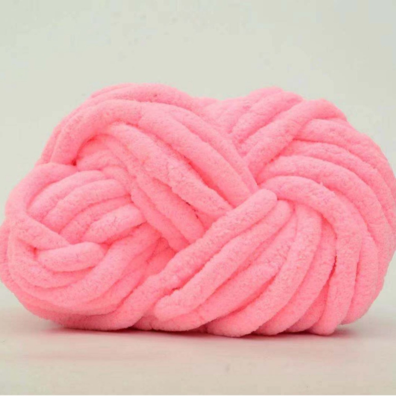 Käsitsi kootud pleedi lõng, Nordic Ins stiilis, polüester, 1000–1499 g, ühekordne värv, kevad–sügis