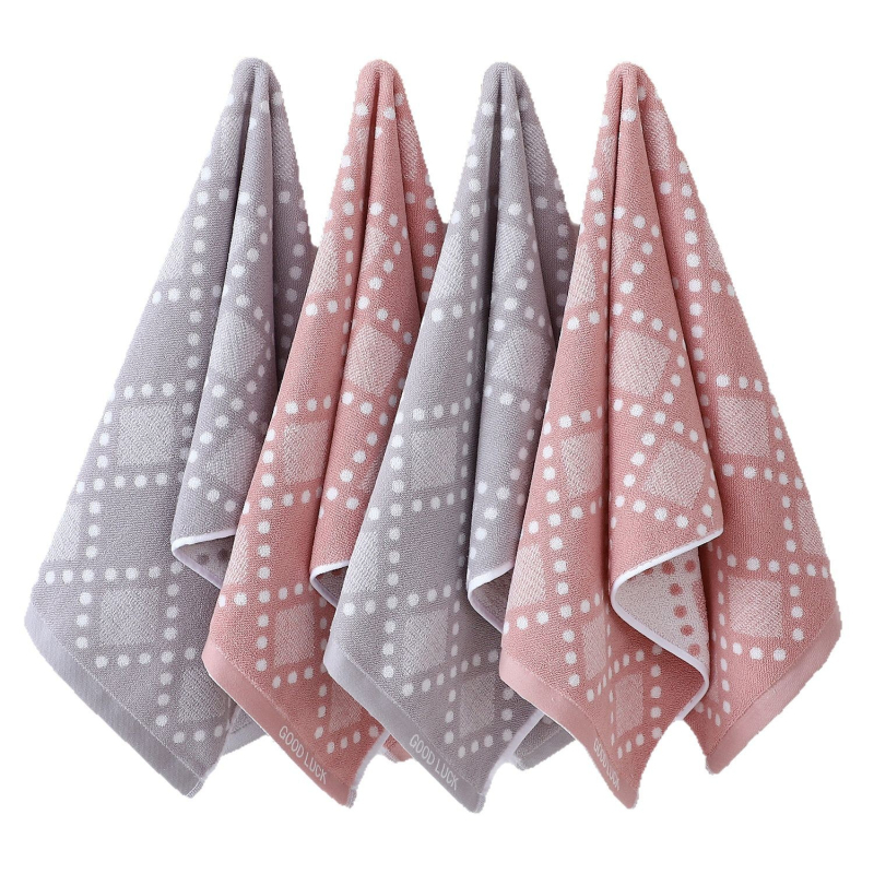 Violet 100% medvilninis vonios rankšluostis, jacquard audinys, 32s siūlai, svoris 140-170 g