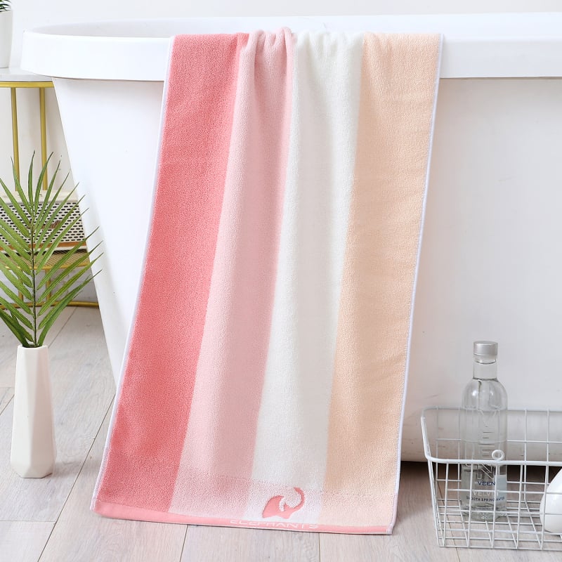 Violet 100% medvilninis vonios rankšluostis, jacquard audinys, 32s siūlai, svoris 140-170 g