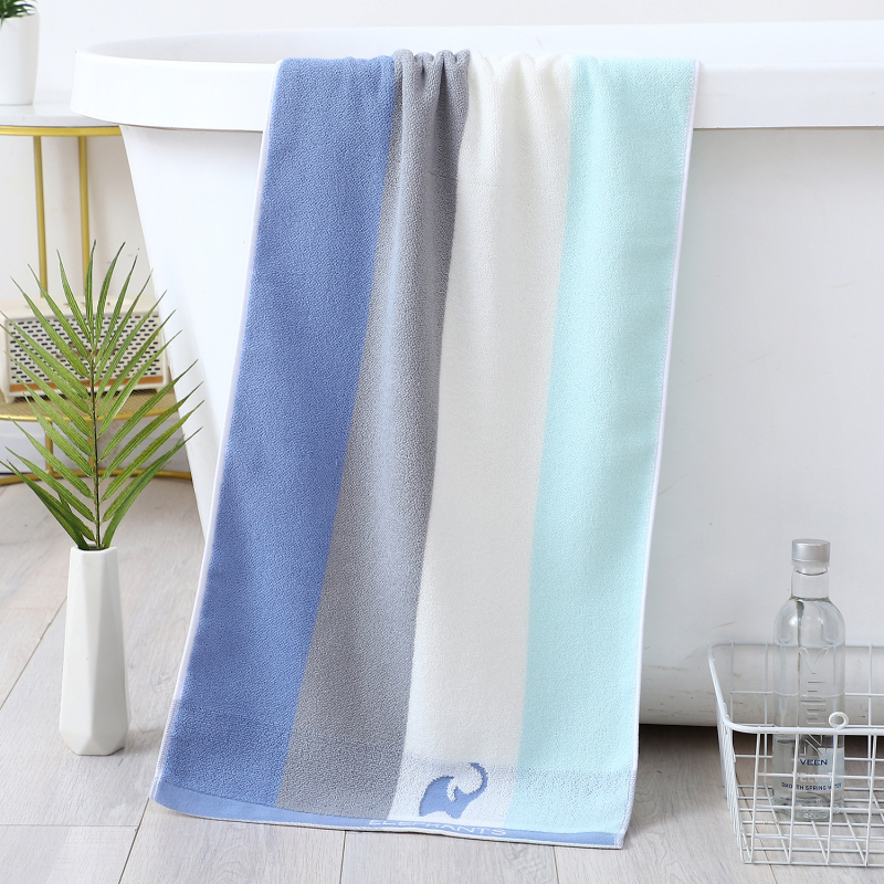 Violet 100% medvilninis vonios rankšluostis, jacquard audinys, 32s siūlai, svoris 140-170 g