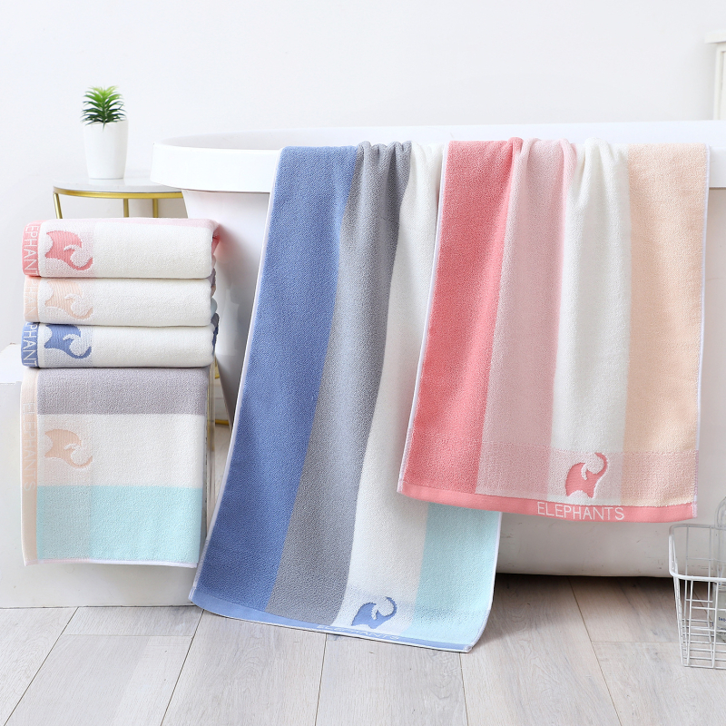 Violet 100% medvilninis vonios rankšluostis, jacquard audinys, 32s siūlai, svoris 140-170 g