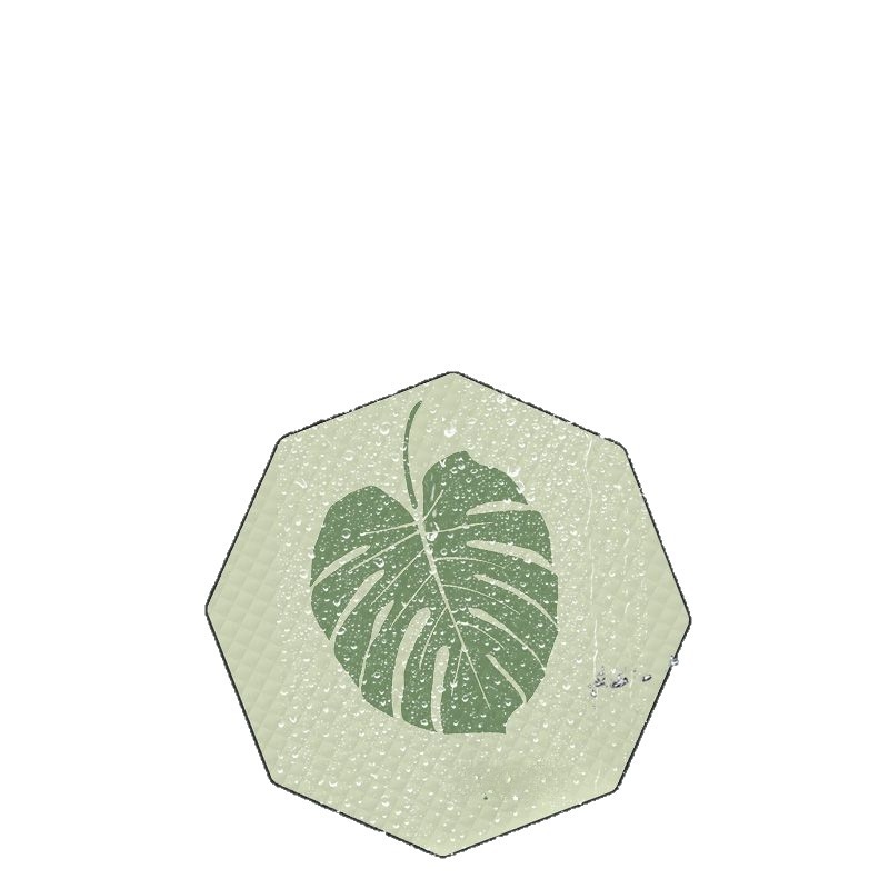 Osmouga kamping podloga za šator, od poliestera, protuklizna i protiv vlage, za 4–6 osoba