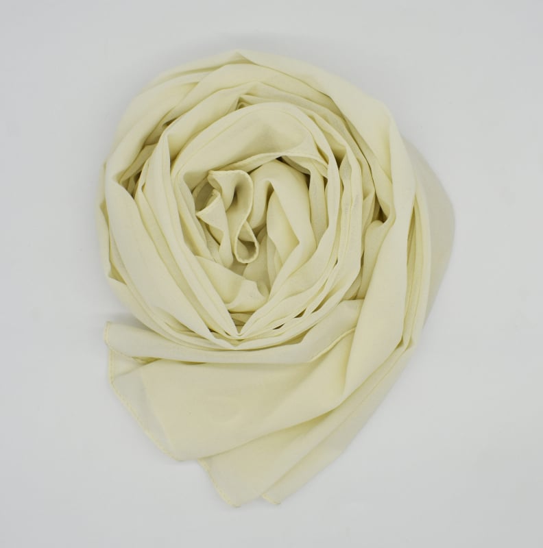 Chiffon hidzsáb kendő – warp knitting, 75D gyöngyház chiffon, napvédő nyár, >96% poliészter