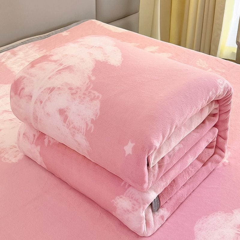 Korallfliisist pleed, cartoon muster, polüester, kaal 5000 g ja rohkem, sobib kevadeks ja sügiseks