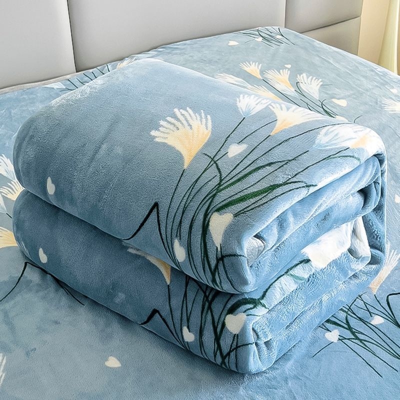 Korallfliisist pleed, cartoon muster, polüester, kaal 5000 g ja rohkem, sobib kevadeks ja sügiseks