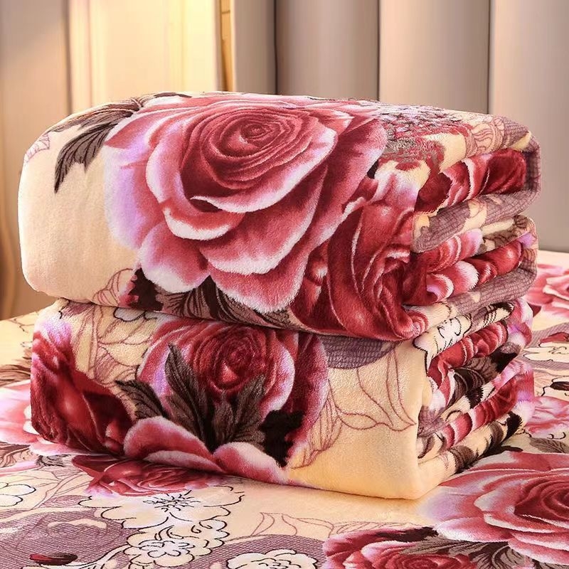 Korallfliisist pleed, cartoon muster, polüester, kaal 5000 g ja rohkem, sobib kevadeks ja sügiseks