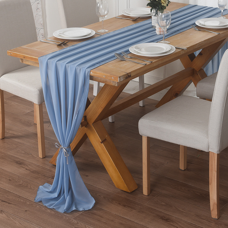 Σημαία για τραπέζι, chiffon 100D, 100% πολυεστέρας, κατάλληλη για εξωτερικούς και εμπορικούς χώρους, εξατομίκευση διαθέσιμη