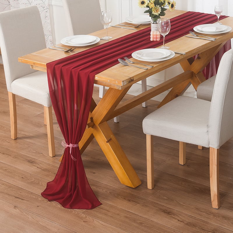 Σημαία για τραπέζι, chiffon 100D, 100% πολυεστέρας, κατάλληλη για εξωτερικούς και εμπορικούς χώρους, εξατομίκευση διαθέσιμη