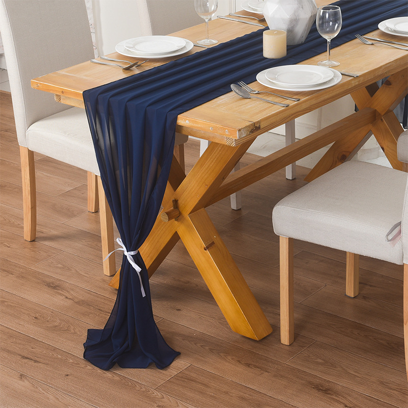 Σημαία για τραπέζι, chiffon 100D, 100% πολυεστέρας, κατάλληλη για εξωτερικούς και εμπορικούς χώρους, εξατομίκευση διαθέσιμη