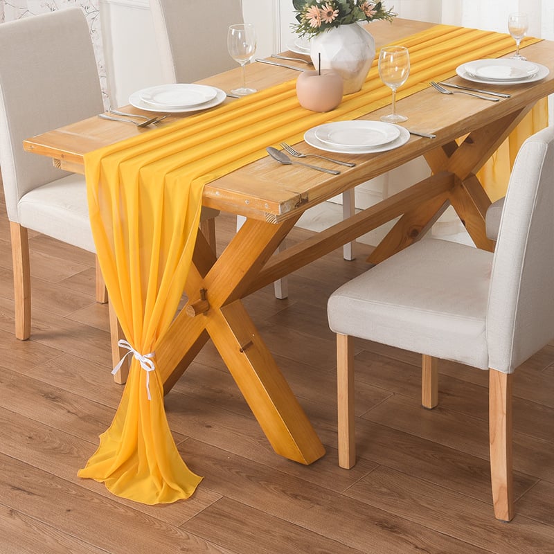 Σημαία για τραπέζι, chiffon 100D, 100% πολυεστέρας, κατάλληλη για εξωτερικούς και εμπορικούς χώρους, εξατομίκευση διαθέσιμη