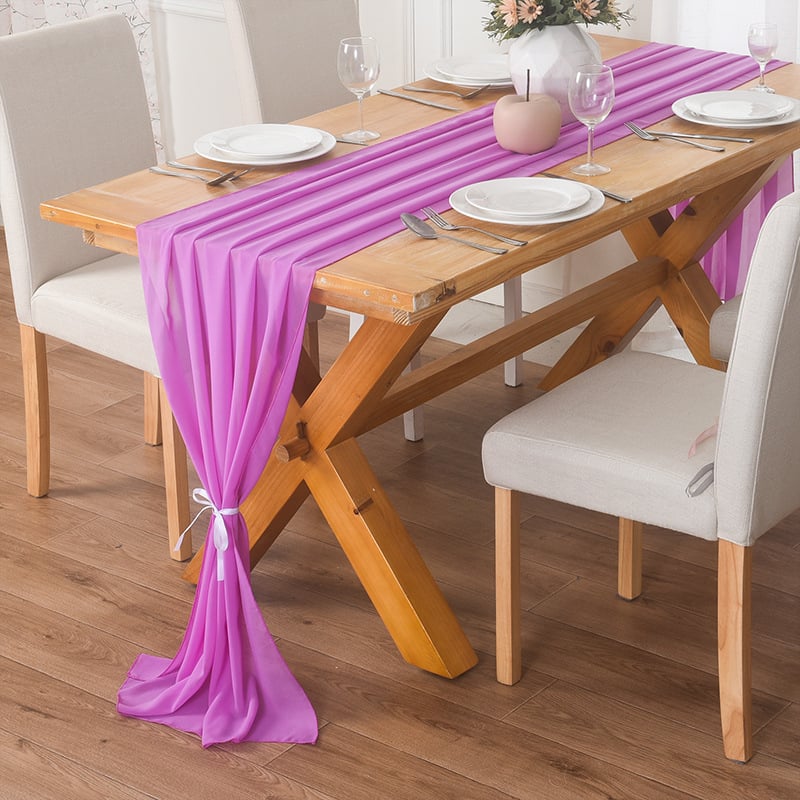 Σημαία για τραπέζι, chiffon 100D, 100% πολυεστέρας, κατάλληλη για εξωτερικούς και εμπορικούς χώρους, εξατομίκευση διαθέσιμη