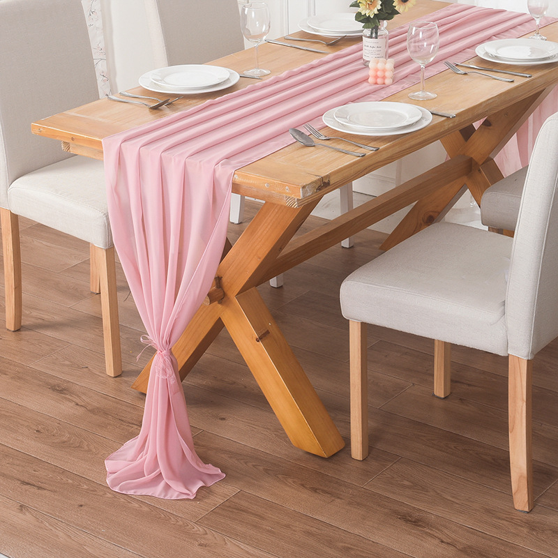 Σημαία για τραπέζι, chiffon 100D, 100% πολυεστέρας, κατάλληλη για εξωτερικούς και εμπορικούς χώρους, εξατομίκευση διαθέσιμη