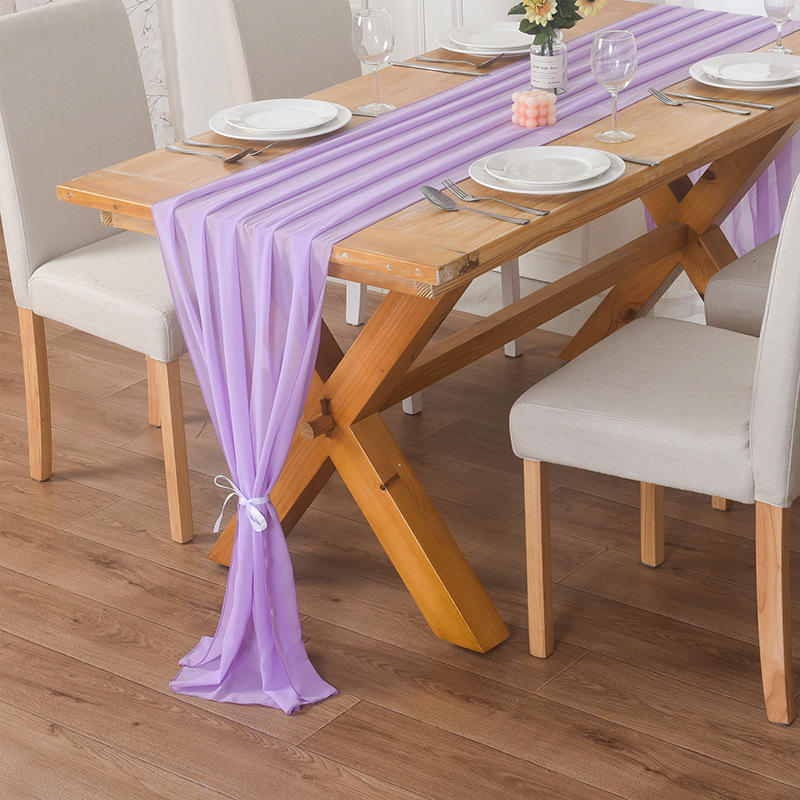 Σημαία για τραπέζι, chiffon 100D, 100% πολυεστέρας, κατάλληλη για εξωτερικούς και εμπορικούς χώρους, εξατομίκευση διαθέσιμη