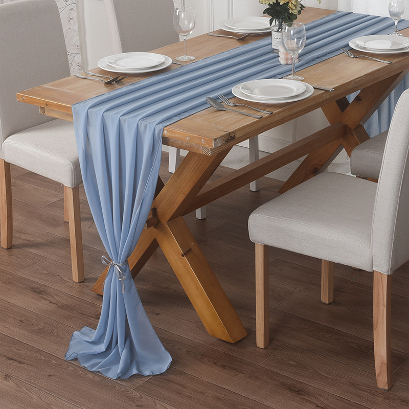 Σημαία για τραπέζι, chiffon 100D, 100% πολυεστέρας, κατάλληλη για εξωτερικούς και εμπορικούς χώρους, εξατομίκευση διαθέσιμη