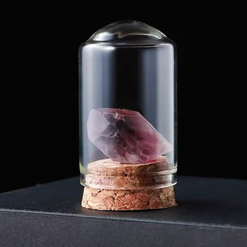 Mineralni kristalni uzorak – edukativni geometrijski kristal za djecu (Materijal: kristal; Marka: Kun-woo; Pakiranje: drvena kutija)