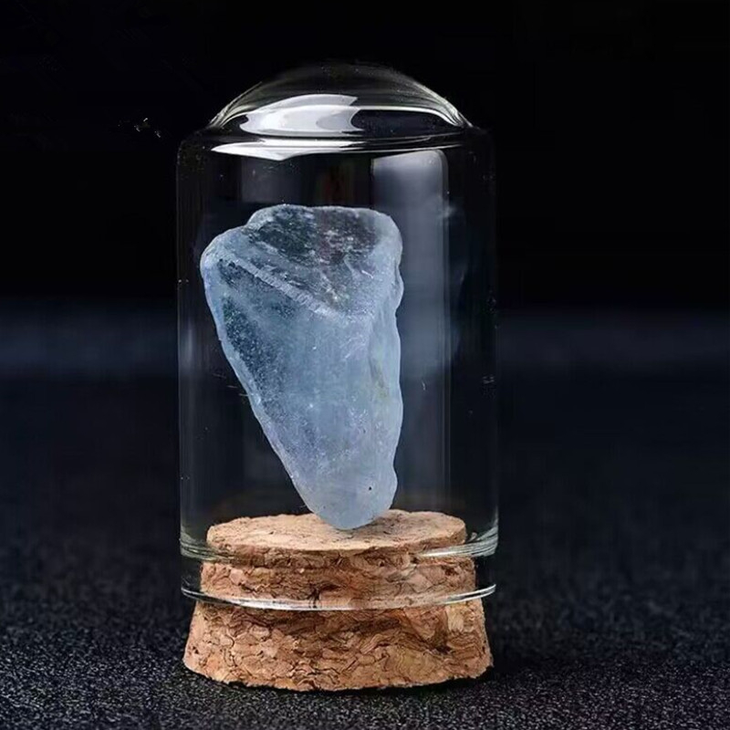 Mineralni kristalni uzorak – edukativni geometrijski kristal za djecu (Materijal: kristal; Marka: Kun-woo; Pakiranje: drvena kutija)