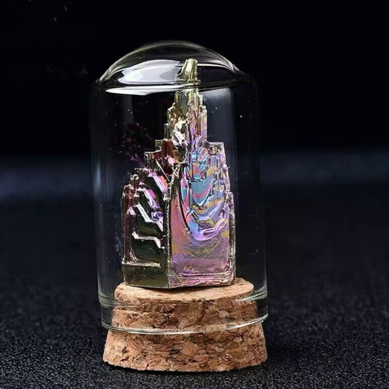 Mineralni kristalni uzorak – edukativni geometrijski kristal za djecu (Materijal: kristal; Marka: Kun-woo; Pakiranje: drvena kutija)