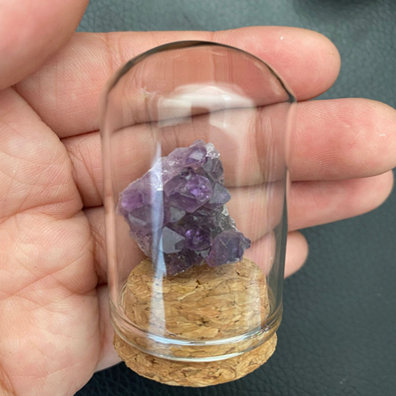 Mineralni kristalni uzorak – edukativni geometrijski kristal za djecu (Materijal: kristal; Marka: Kun-woo; Pakiranje: drvena kutija)