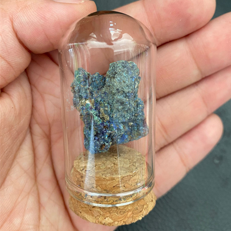 Mineralni kristalni uzorak – edukativni geometrijski kristal za djecu (Materijal: kristal; Marka: Kun-woo; Pakiranje: drvena kutija)