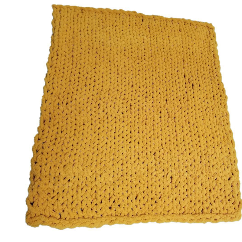 Käsitsi kootud pleed polüestrist – 1500–1999 g, Esmaklassiline kvaliteet, Kõigile aastaaegadele