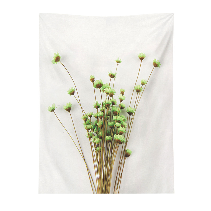 Gobelin növény- és virágmotívummal, poliészter szálakból, gépi szövésű, poliészter tartalom 91–100%, nappali, hálószoba, dolgozószoba, étterem és gyerekszoba számára