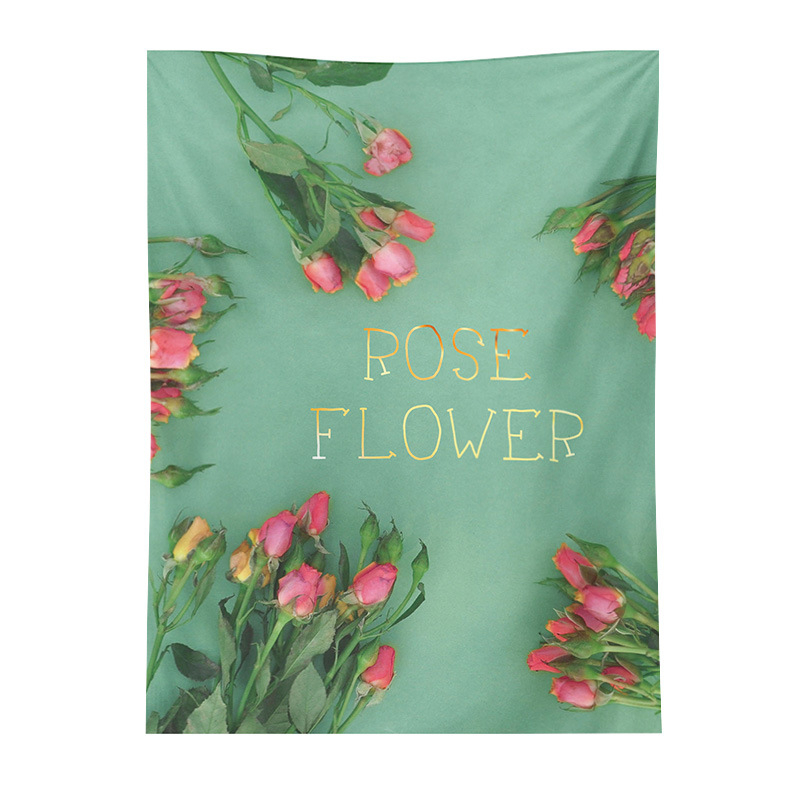 Gobelin növény- és virágmotívummal, poliészter szálakból, gépi szövésű, poliészter tartalom 91–100%, nappali, hálószoba, dolgozószoba, étterem és gyerekszoba számára