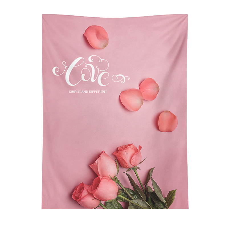 Gobelin növény- és virágmotívummal, poliészter szálakból, gépi szövésű, poliészter tartalom 91–100%, nappali, hálószoba, dolgozószoba, étterem és gyerekszoba számára