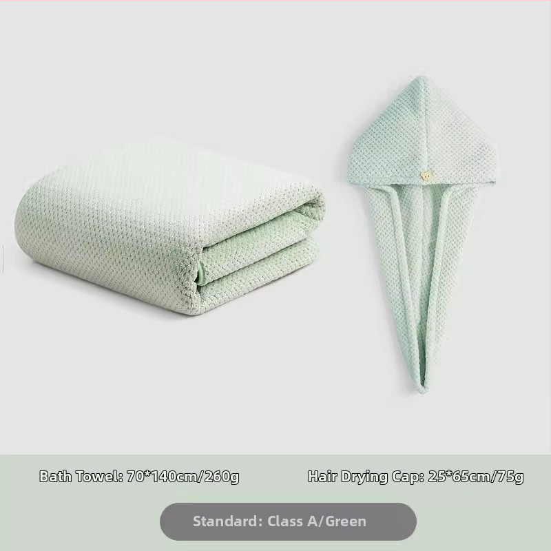 Koralinis veliūrinis vonios rankšluostis suaugusiems — poliesterio pluoštas, 150d džakardo audinys