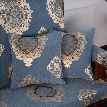 Medinė sofa pagalvė su nugaros atrama — vienos dalies komplektas su gėlių raštu; suderinama su kombinuota sofa; užtrauktukas nėra; sofa užvalkalas