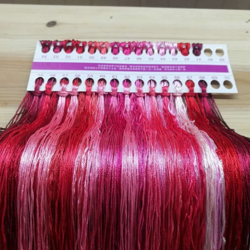 Fir brodat manual ice silk pentru cross-stitch, fir broderie pentru talpa pantofului, DIY ciucuri broderie