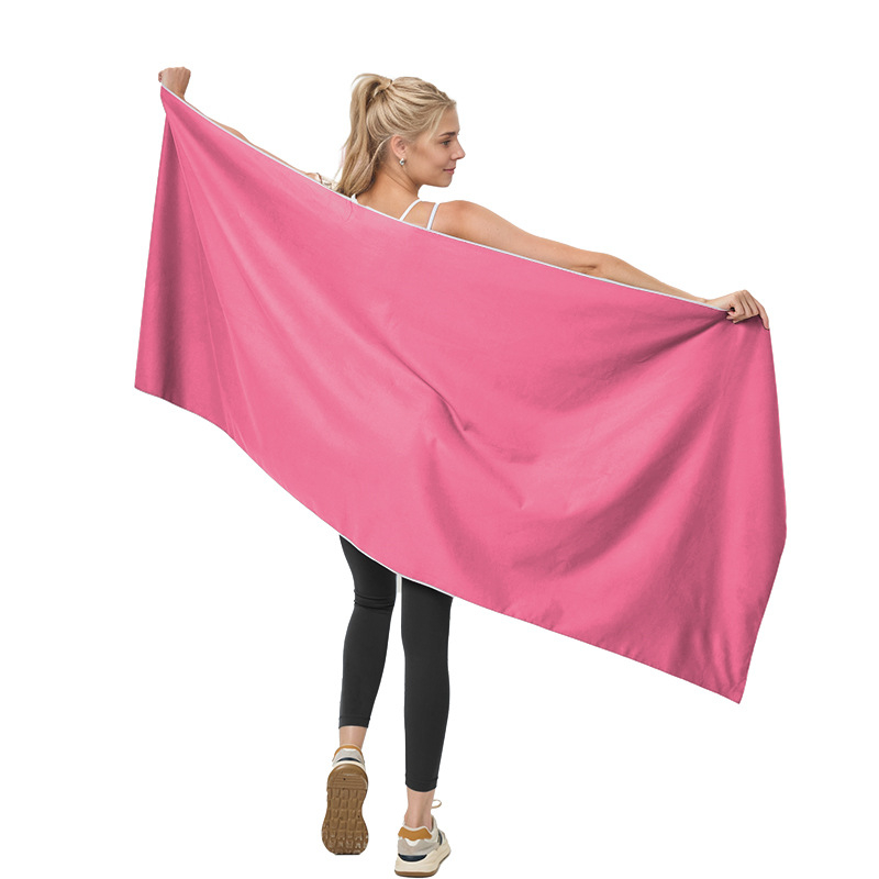 Magnatinis rankšluostis iš mikropluošto, 200–300 g, 16 siūlų, siuvinėtas, daugiafunkcis lauko sportams