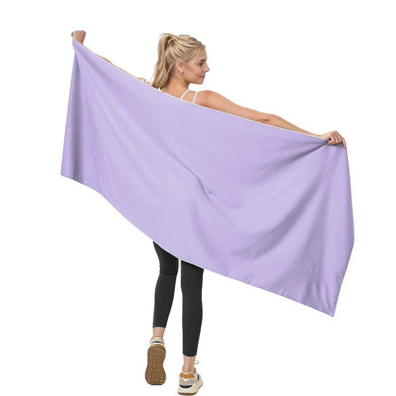 Magnatinis rankšluostis iš mikropluošto, 200–300 g, 16 siūlų, siuvinėtas, daugiafunkcis lauko sportams