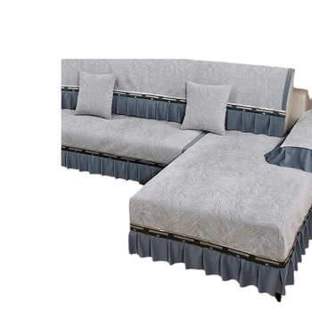 Chenille sofų uždangalas – keturių sezonų universalus, pilnas dengimas, neslidus pagalvės užvalkalas derinant sofoms, minimalistinis stilius