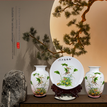 Keraminė vaza, kinų stilius, prekės ženklas Around (Medžiaga: keramika; Kategorija: vaza; Stilius: kinų stilius)