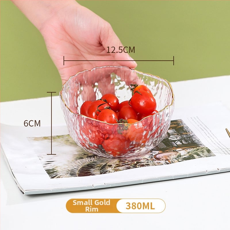 Stiklinė vaisių lėkštė – prancūziškas stilius, paprastas dizainas, aukštos kokybės, prekinis ženklas Sheng bangrong