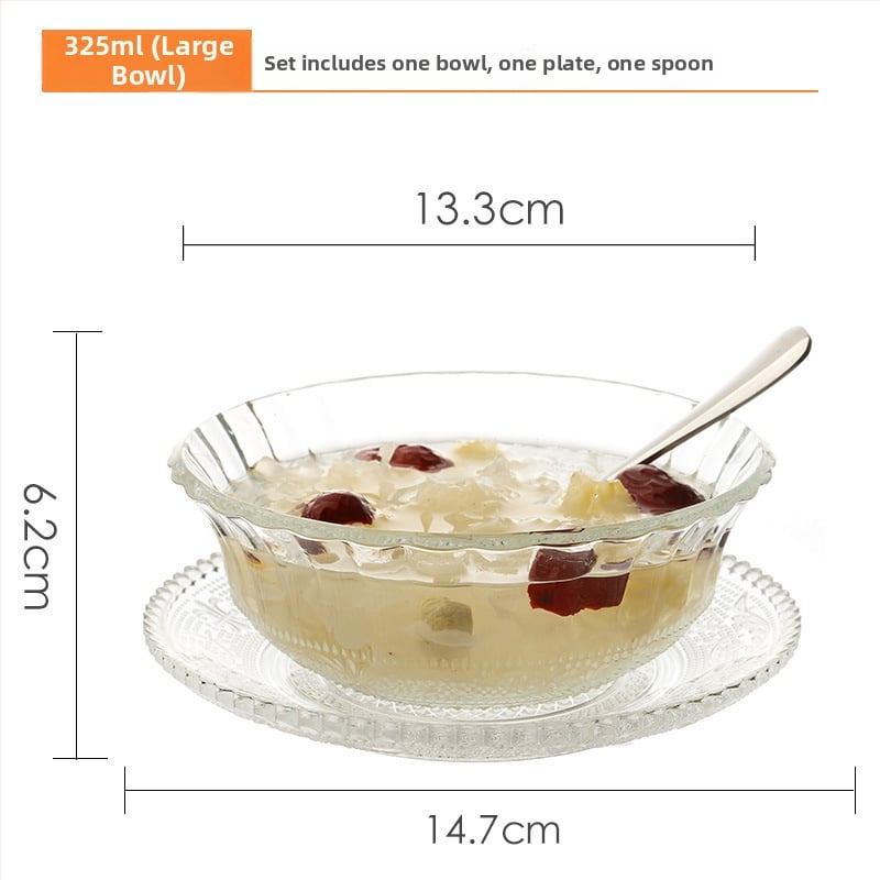Stiklinė vaisių lėkštė – prancūziškas stilius, paprastas dizainas, aukštos kokybės, prekinis ženklas Sheng bangrong