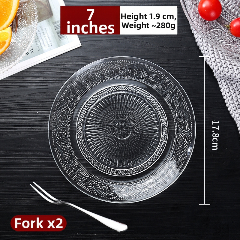 Stiklinė vaisių lėkštė – prancūziškas stilius, paprastas dizainas, aukštos kokybės, prekinis ženklas Sheng bangrong