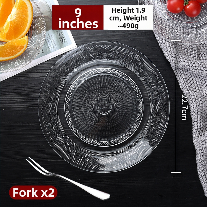 Stiklinė vaisių lėkštė – prancūziškas stilius, paprastas dizainas, aukštos kokybės, prekinis ženklas Sheng bangrong