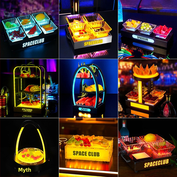 Akrilinė vaisių plokštelė laikiklis, paprastas stilius (Be prekės ženklo, Be importo)