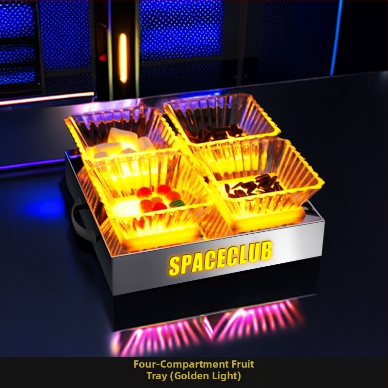 Akrilinė vaisių plokštelė laikiklis, paprastas stilius (Be prekės ženklo, Be importo)