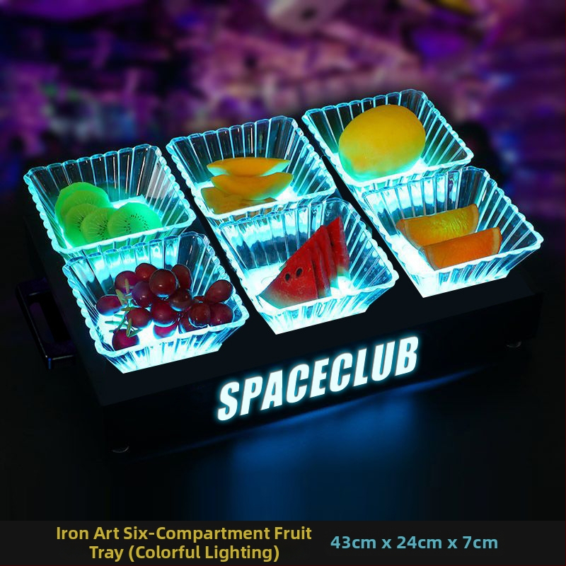 Akrilinė vaisių plokštelė laikiklis, paprastas stilius (Be prekės ženklo, Be importo)