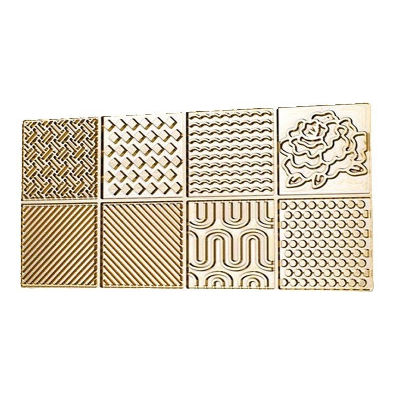 Jääkuubikute tempel kohandatud gravüüritud logoga, vask-pronksi sulam, CNC gravüürimine ja käsitsi poleerimine, ümmargune või ruudukujuline kuju, kaal 50 g